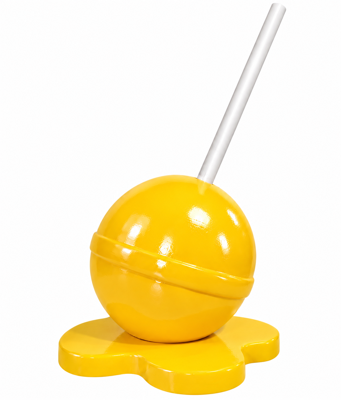The Giant Melted Upside Down Lollipop Prop | 7 Vibrant Colors | Dopamine Wall Art | Giant Candy Prop | by Waverly Vienna