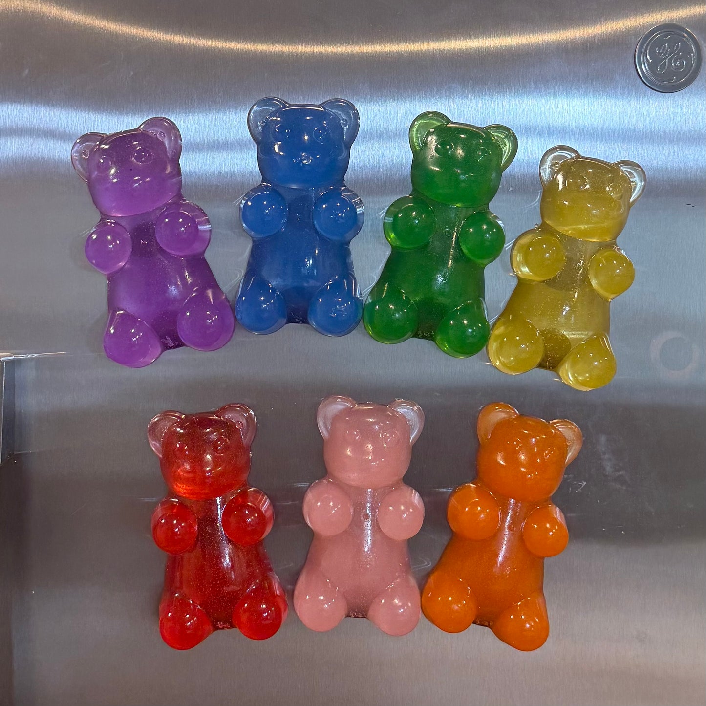 The Gummy Bear Magnets | 7 Pieces | Refrigerator magnets | by Waverly Vienna