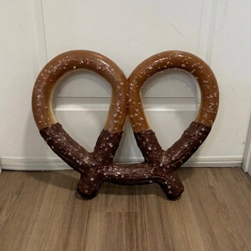 The Giant Twist Soft Pretzel Prop | 3 flavors | Plain Salt Pretzel, Chocolate Dipped Pretzel, Vanilla Dipped Pretzel | Movie Theater Prop | Party Prop | by Waverly Vienna