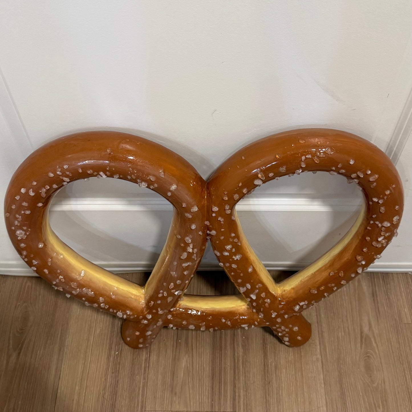 The Giant Twist Soft Pretzel Prop | 3 flavors | Plain Salt Pretzel, Chocolate Dipped Pretzel, Vanilla Dipped Pretzel | Movie Theater Prop | Party Prop | by Waverly Vienna