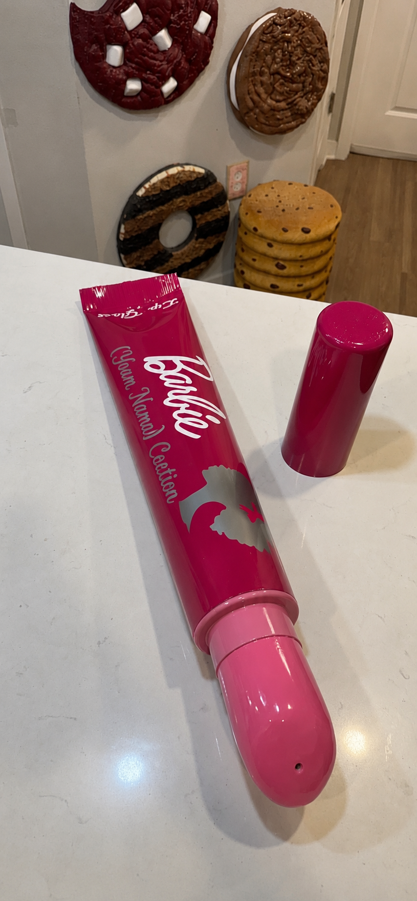 Limited Edition Barbie Inspired Squeeze Lip Gloss Prop