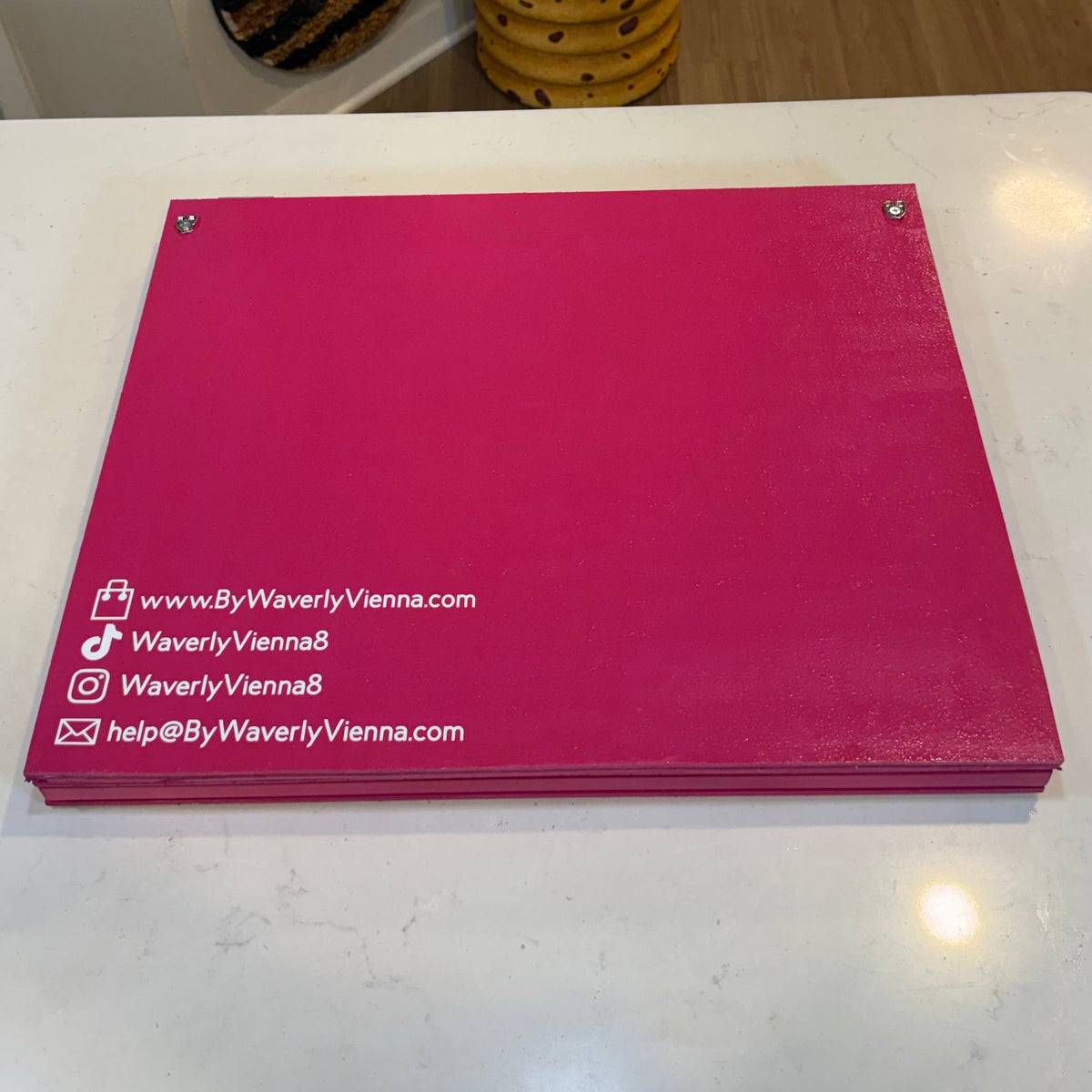 The Mini Eyeshadow Palette Mirror Barbie Inspired | 20” | by Waverly Vienna