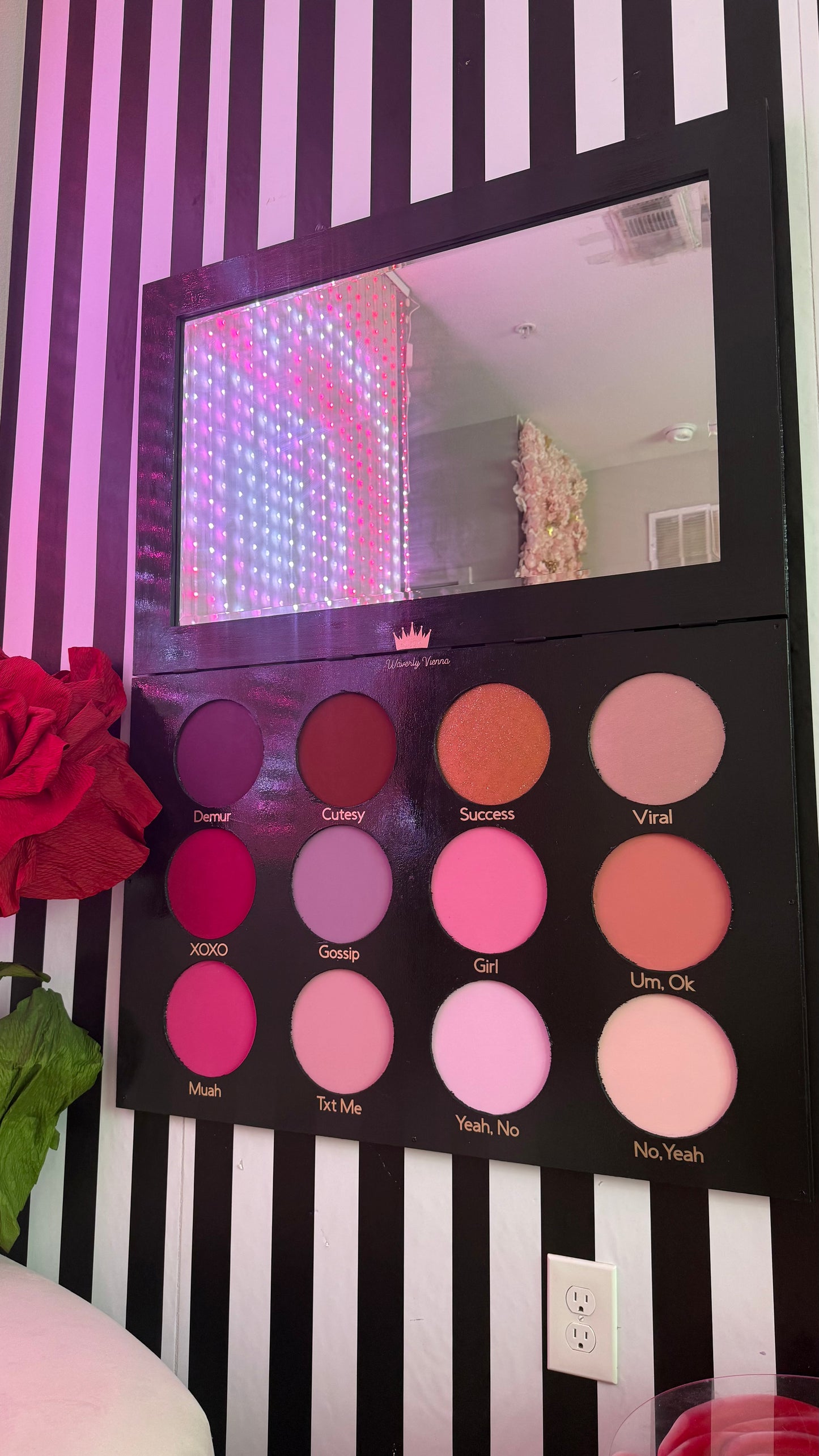 The Giant Eyeshadow Palette Mirror 2.0 | 36” | by Waverly Vienna