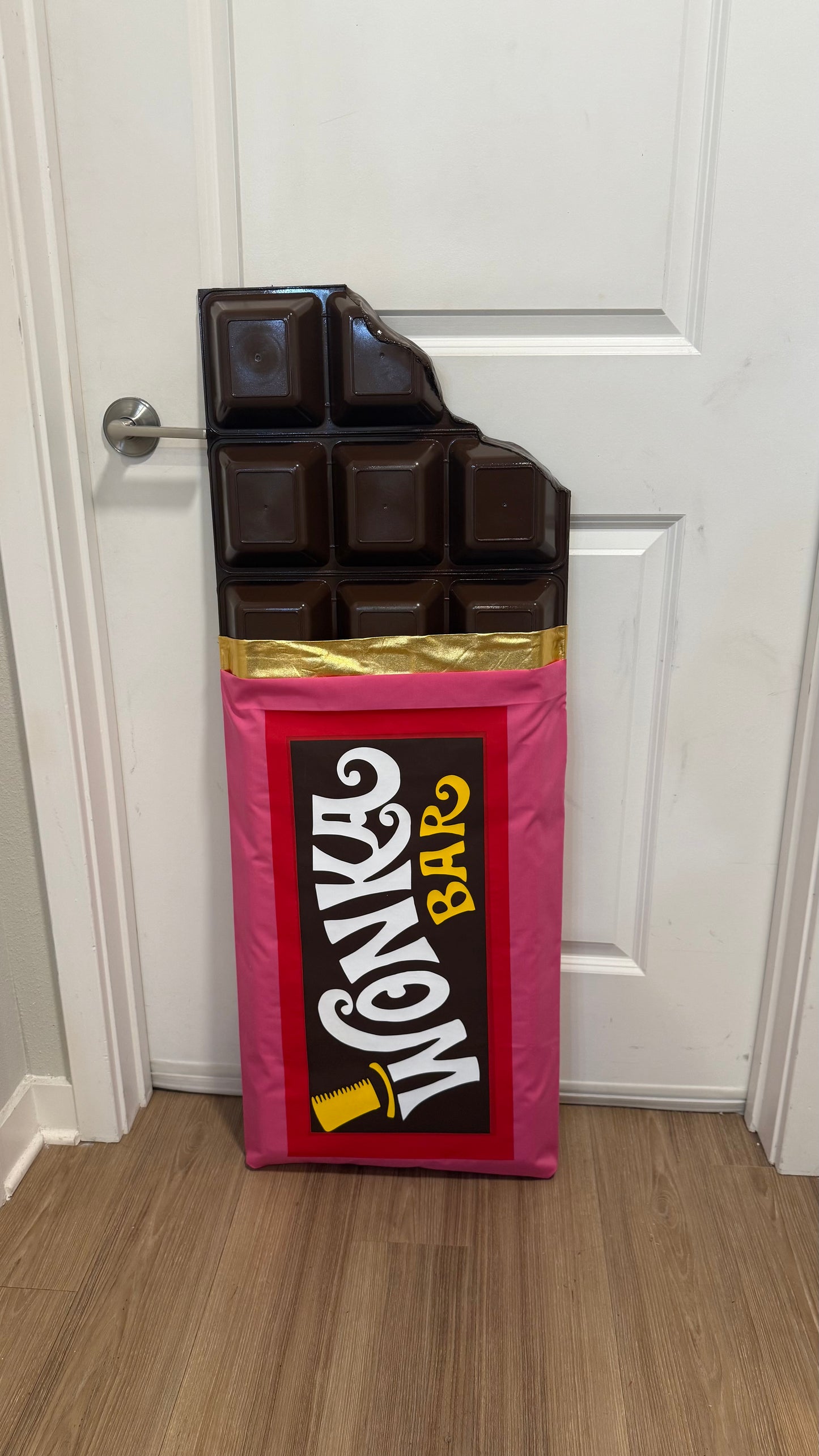 The Giant Wonka Chocolate Bar Prop with Golden Ticket| Wall Decor | Store Display | by WaverlyVienna