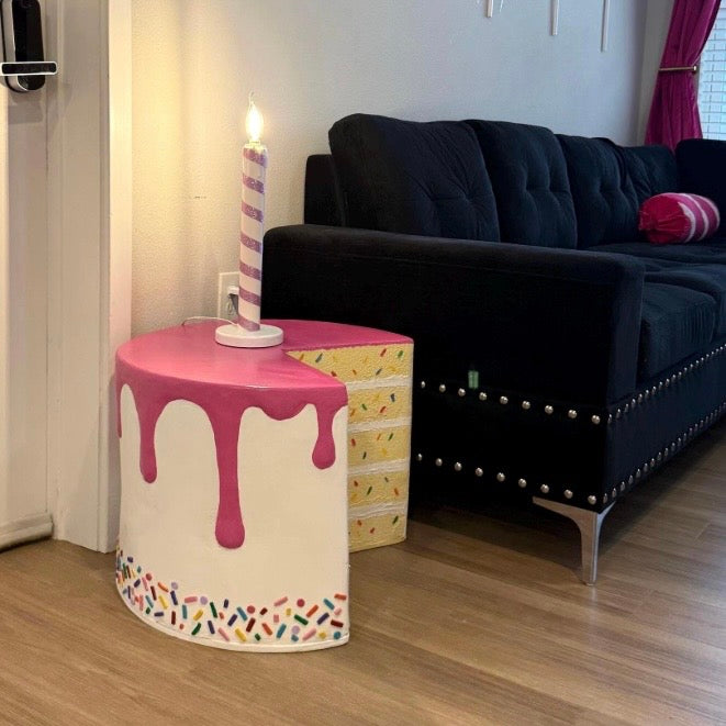 The Giant Cake Table | Bakery Decor | Side Table | Coffee Table | Giant Cake Prop | by Waverly Vienna