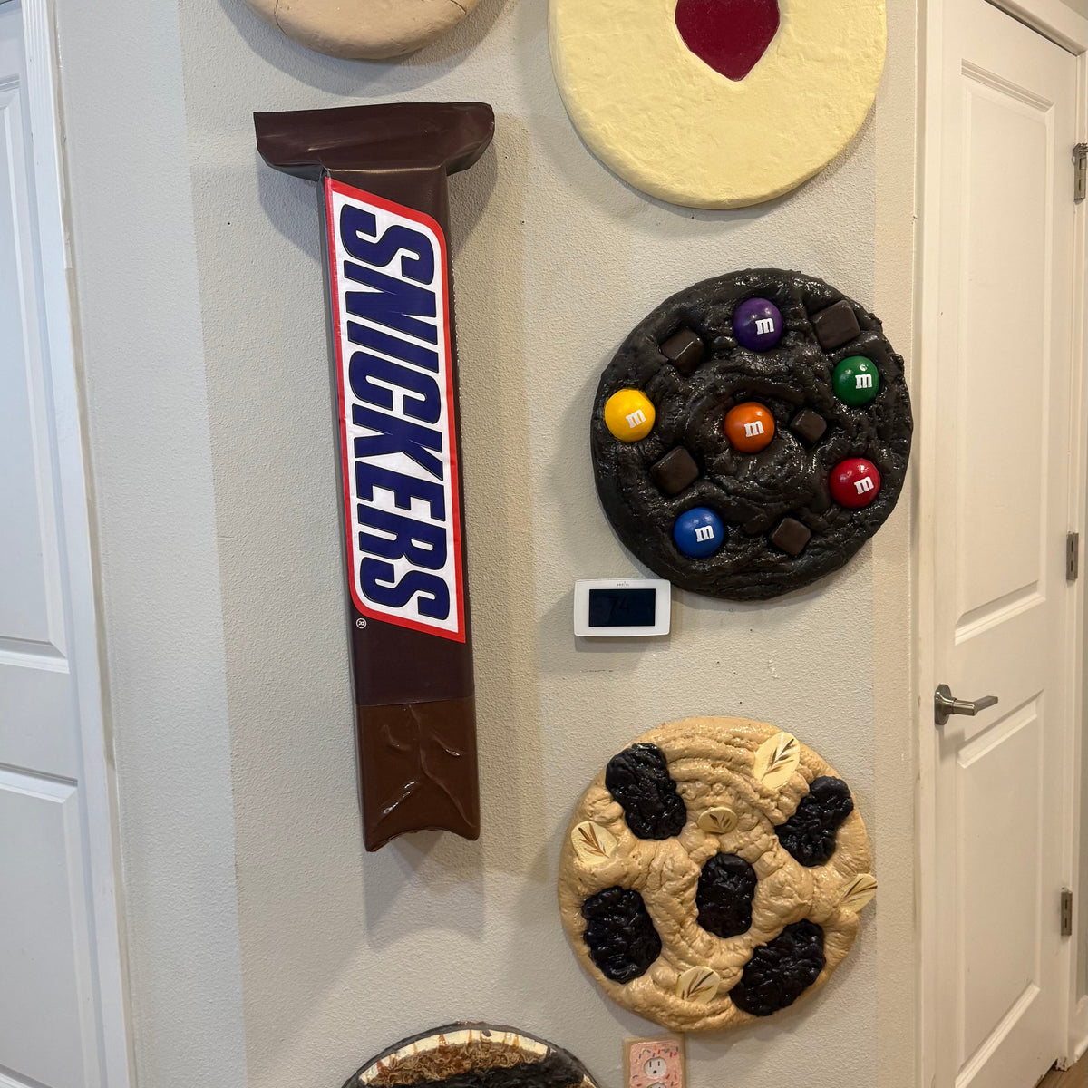 The Giant Peanut Nougat Chocolate Candy Bar Prop | Wall Decor | Store Display | by Waverly Vienna