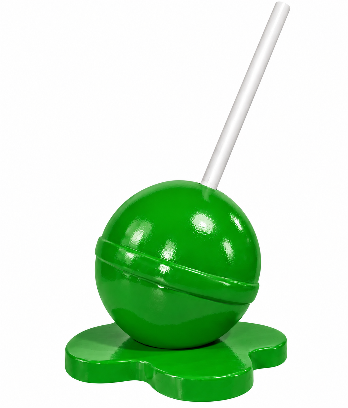 The Giant Melted Upside Down Lollipop Prop | 7 Vibrant Colors | Dopamine Wall Art | Giant Candy Prop | by Waverly Vienna