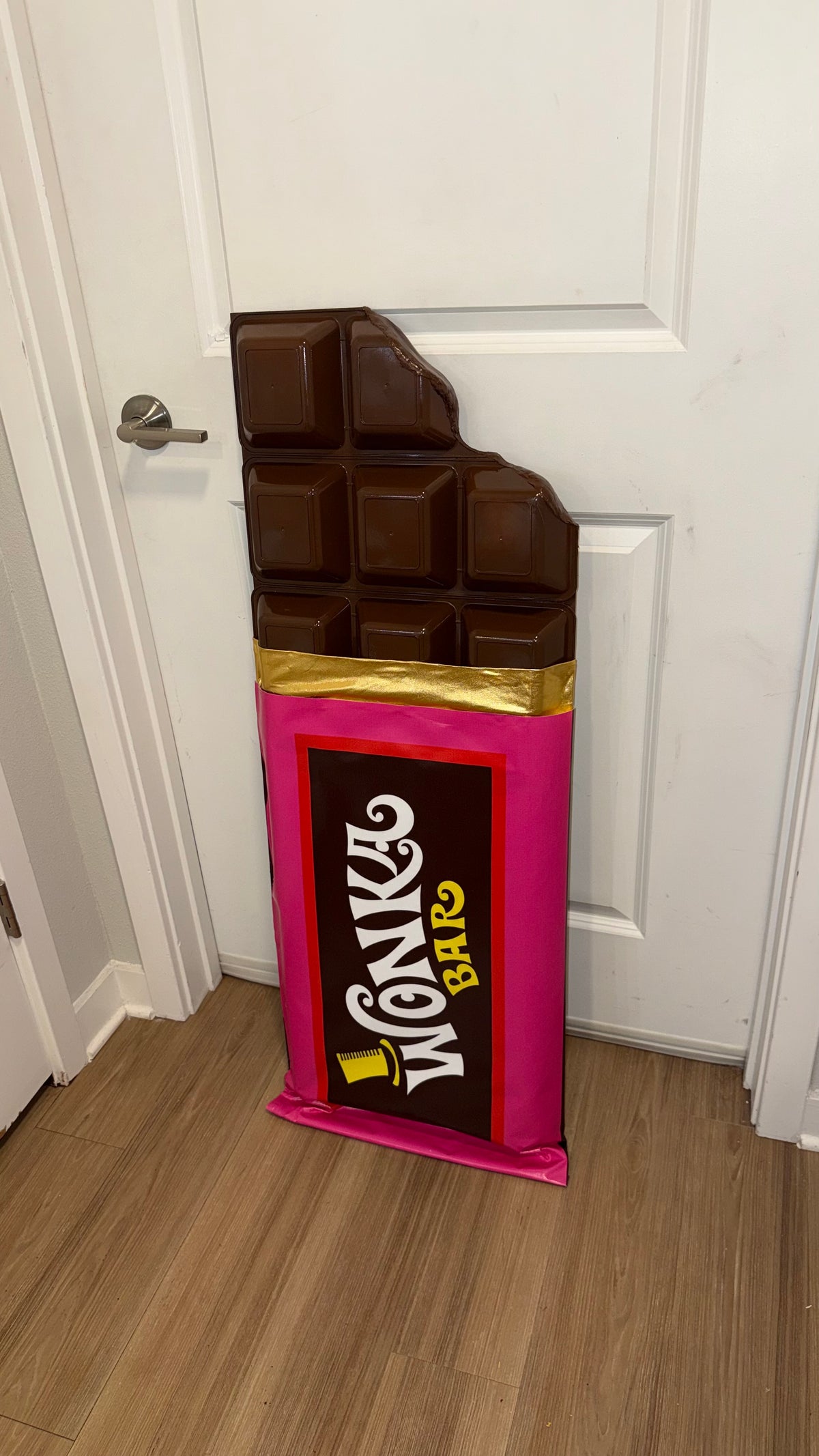 The Giant Wonka Chocolate Bar Prop with Golden Ticket| Wall Decor | Store Display | by WaverlyVienna
