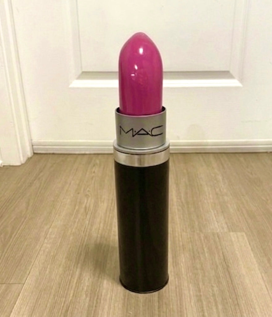 The Giant Lipstick Decor Piece With Storage | Customizable | 18" Tall | 3 colors | Make Up Prop | by Waverly Vienna