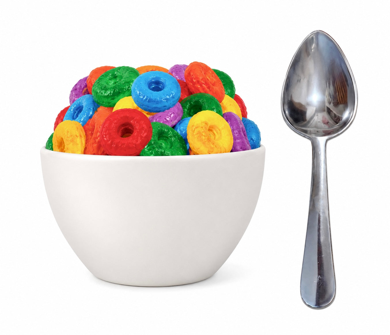Custom Order | Giant bowl of Cereal with Spoon Prop | by Waverly Vienna