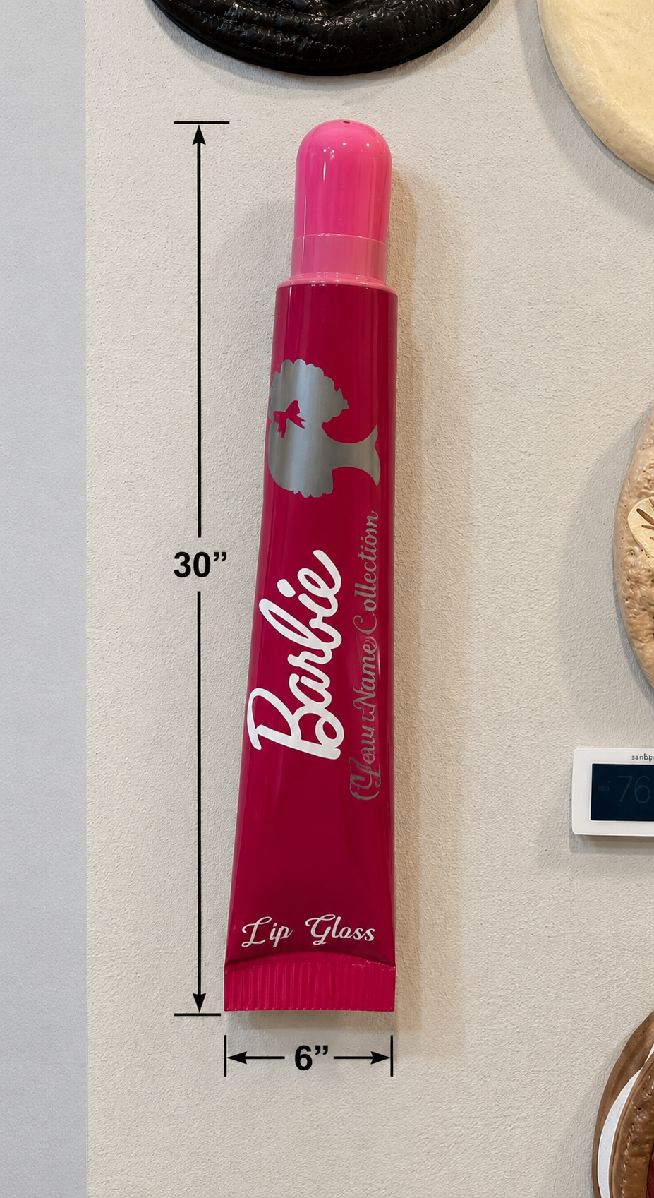 Limited Edition Barbie Inspired Squeeze Lip Gloss Prop
