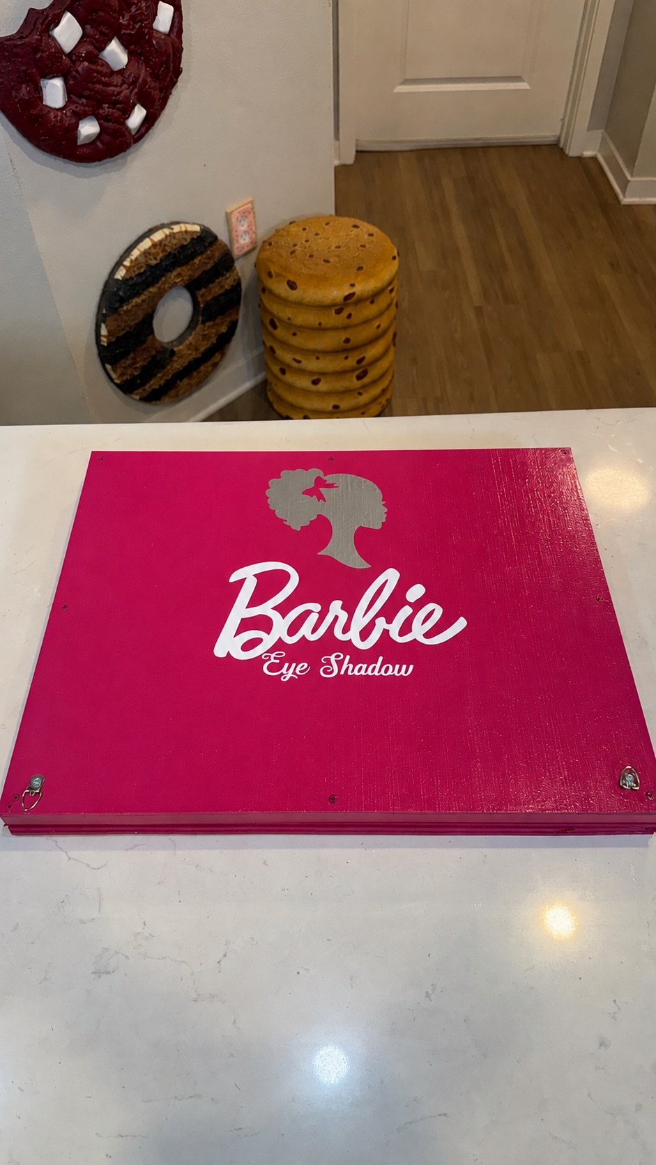 The Mini Eyeshadow Palette Mirror Barbie Inspired | 20” | by Waverly Vienna