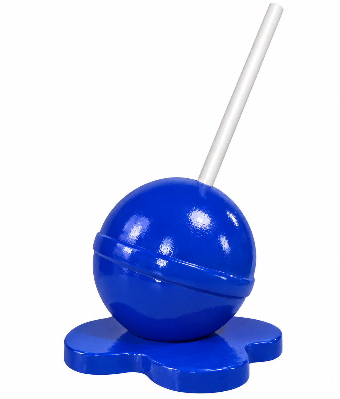 The Giant Melted Upside Down Lollipop Prop | 7 Vibrant Colors | Dopamine Wall Art | Giant Candy Prop | by Waverly Vienna