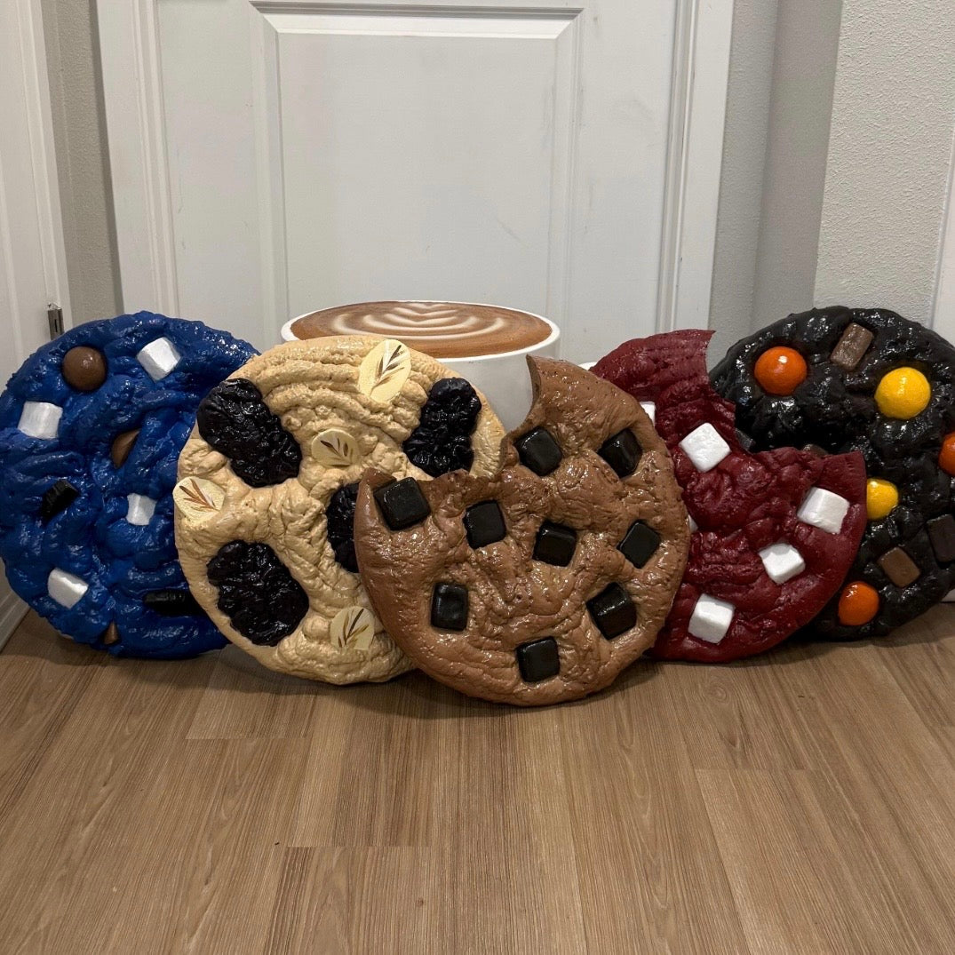 The Original Giant Cookie Prop Large 18” | 9 Flavors | High Quality | by Waverly Vienna