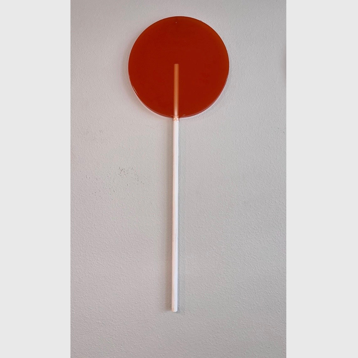 The Giant Colorful Lollipop Prop | 7 Vibrant Colors | Resin Art | Dopamine Wall Art | Giant Candy Prop | by Waverly Vienna