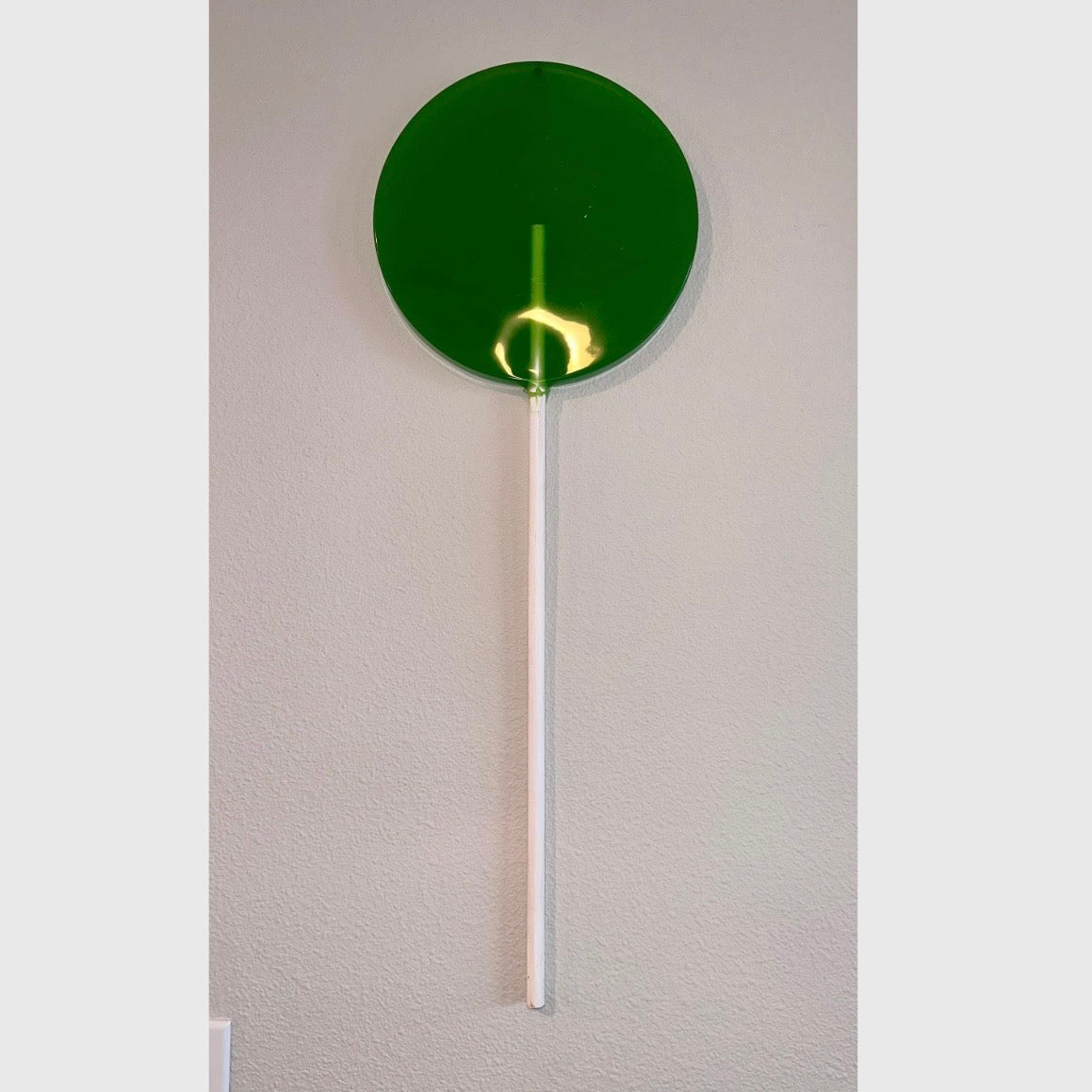 The Giant Colorful Lollipop Prop | 7 Vibrant Colors | Resin Art | Dopamine Wall Art | Giant Candy Prop | by Waverly Vienna