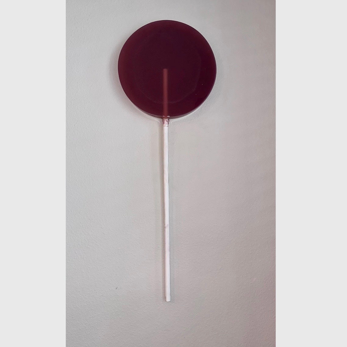 The Giant Colorful Lollipop Prop | 7 Vibrant Colors | Resin Art | Dopamine Wall Art | Giant Candy Prop | by Waverly Vienna