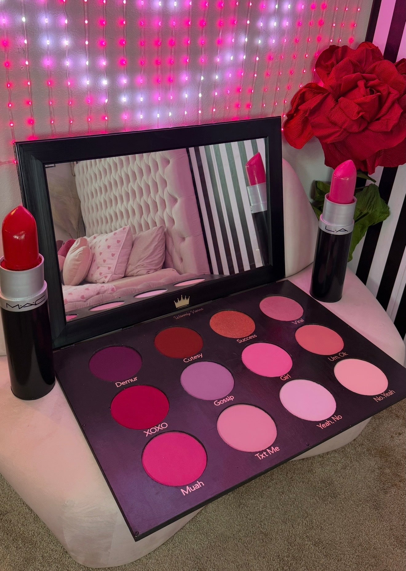The Giant Eyeshadow Palette Mirror 2.0 | 36” | by Waverly Vienna