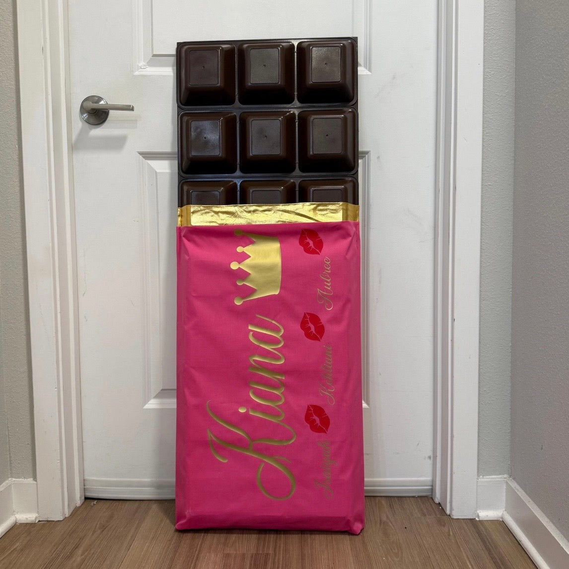 COMING SOON - The Customizable Giant Milk Chocolate Candy Bar Prop | Build Your Own Chocolate Bar High Quality | Wall Decor | Store Display | by WaverlyVienna