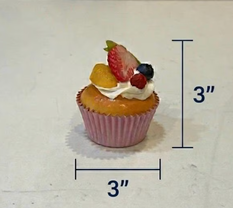 The Cupcake Magnets | 6 Pieces | Refrigerator magnets | by Waverly Vienna￼